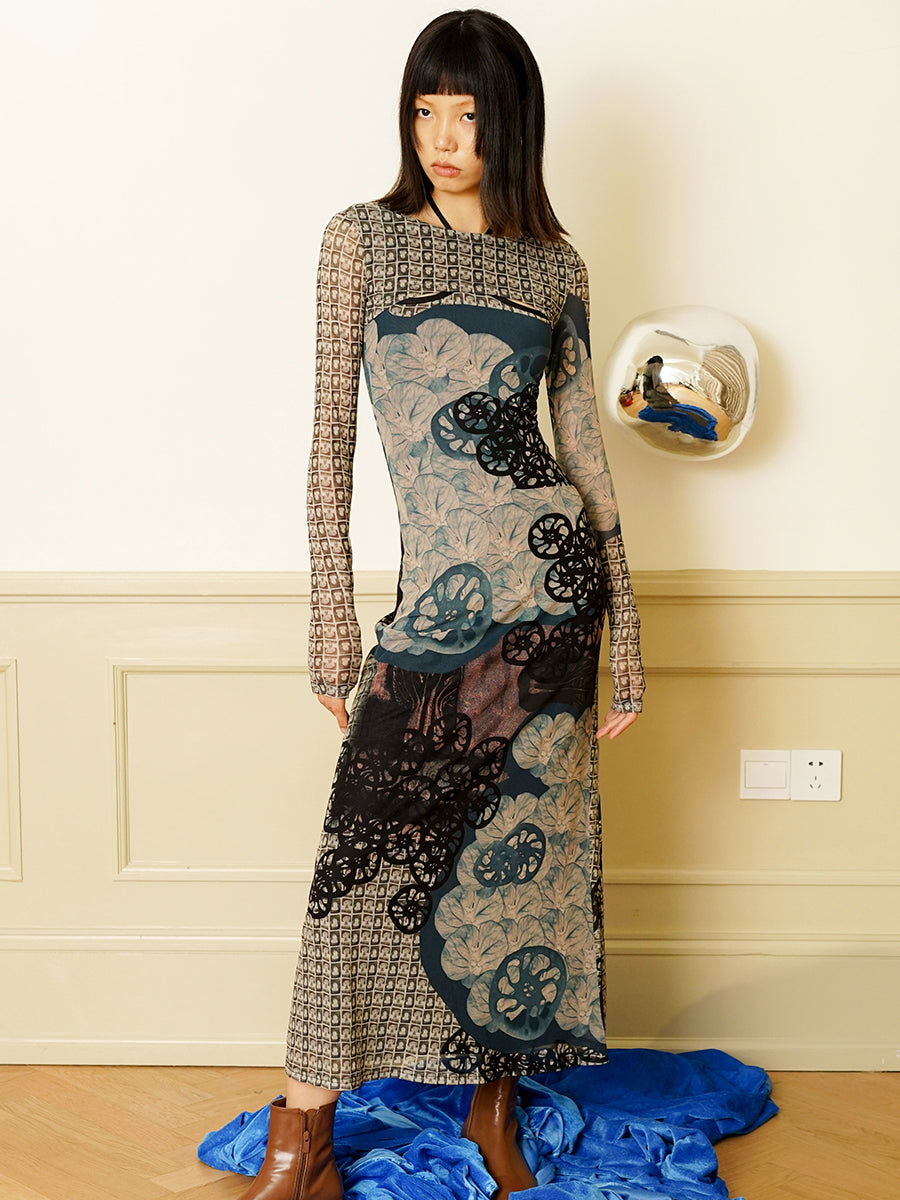 Blue Opal Dress – TROPICEYE