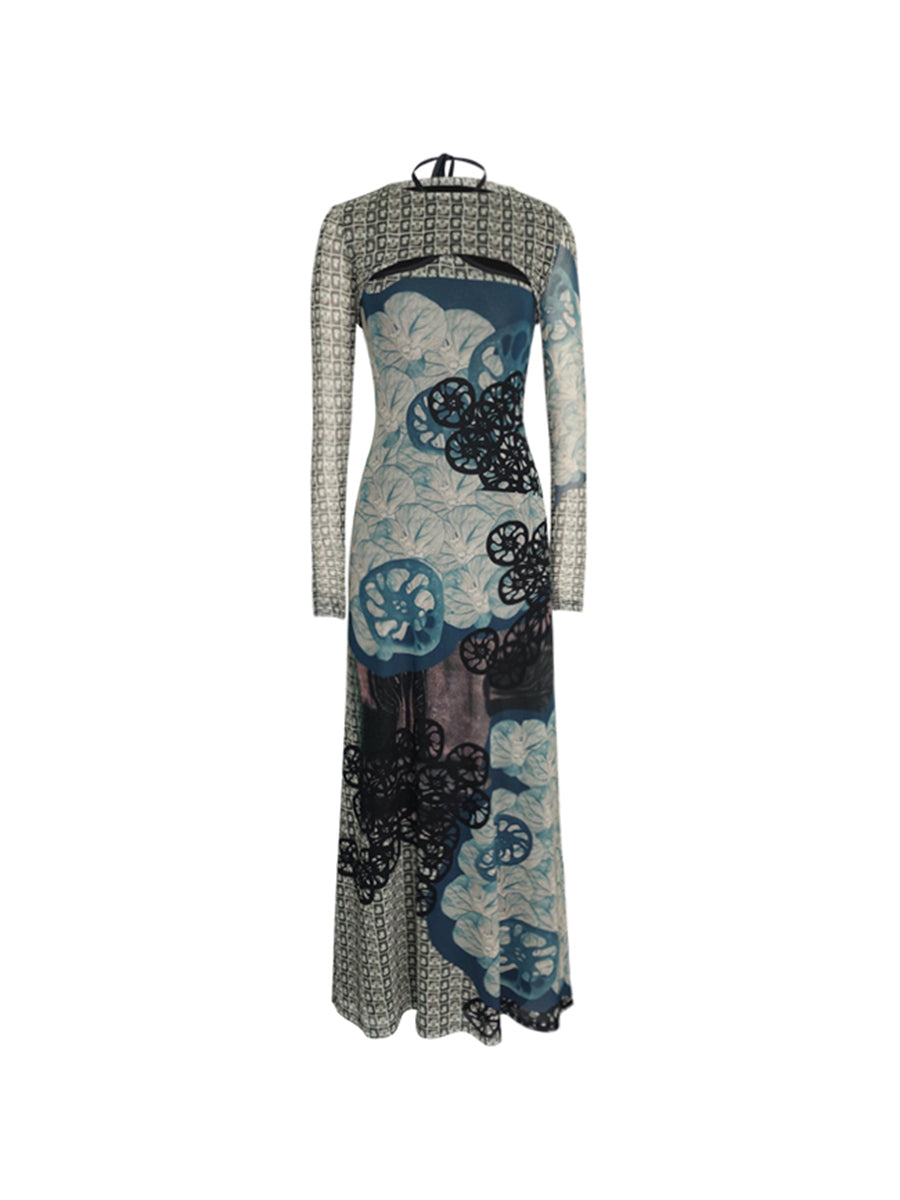 Blue Opal Dress – TROPICEYE